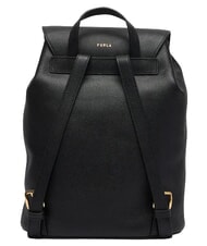 FURLA MOONLIGHT Lederrucksack Schwarz - Damentaschen - 4
