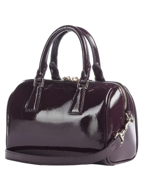 OLIVIA Lederhandtasche mit Schulterriemen Winterbl&uuml;te - Damentaschen