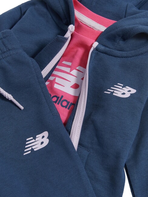 FULL ZIP Kinder-Trainingsanzug Vintage Indigo - Trainingsanz&uuml;ge f&uuml;r Kinder