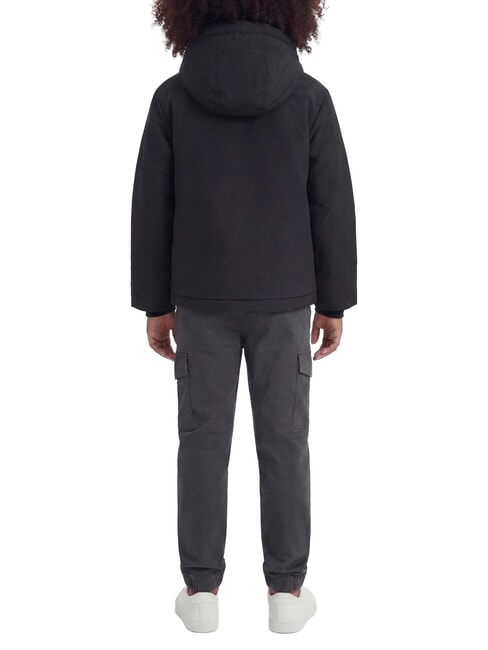 CONTRAST PUFFER Kapuzenjacke NB Kaviar - Kinder Jacken