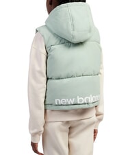 NEW BALANCE BAFFLE &Auml;rmellose Jacke mit Kapuze Mosaikgr&uuml;n - Kinder Jacken - 2