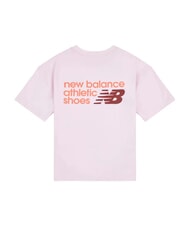 NEW BALANCE GRAPICH Baumwoll-T-Shirt f&uuml;r Kinder hellhimbeerfarben - Kinder-T-Shirt - 2