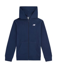 NEW BALANCE FRENCH TERRY Kinder-Sweatshirt mit Kapuze NB Navy - Sweatshirts Kinder - 3