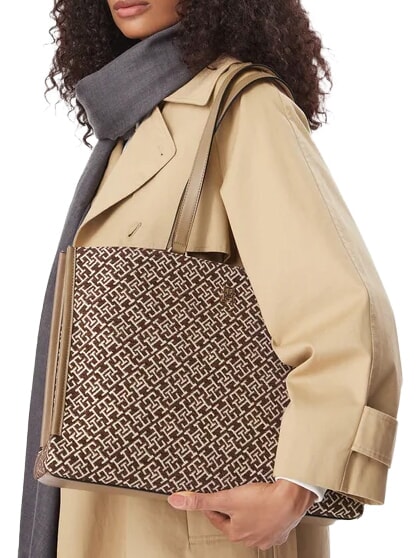 TH JACQUARD Umh&auml;ngetasche Tundramoos - Damentaschen