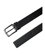 CALVIN KLEIN PIN BUCKLE Lederg&uuml;rtel schwarz/mattschwarz - G&uuml;rtel - 3