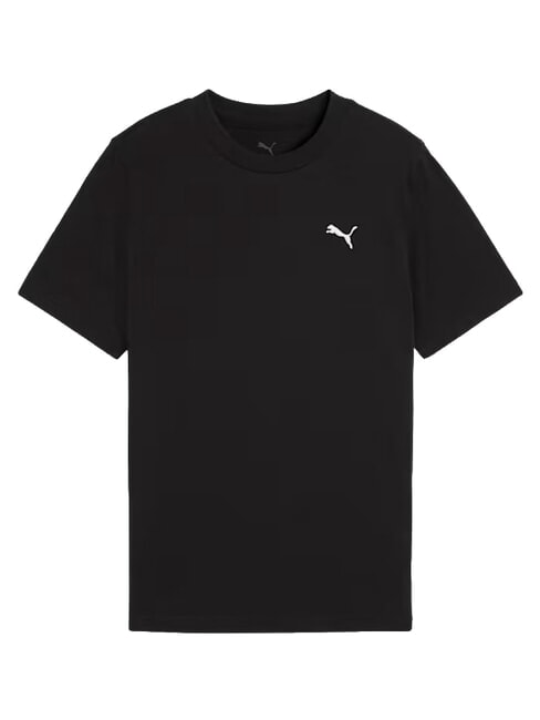 WARDROBE ESS Kurz&auml;rmeliges T-Shirt aus reiner Baumwolle Schwarz - Kinder-T-Shirt