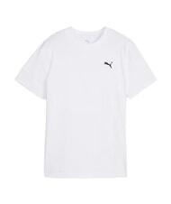 PUMA WARDROBE ESS Kurz&auml;rmeliges T-Shirt aus reiner Baumwolle Wei&szlig; - Kinder-T-Shirt - 4