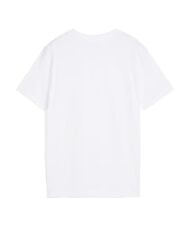 PUMA WARDROBE ESS Kurz&auml;rmeliges T-Shirt aus reiner Baumwolle Wei&szlig; - Kinder-T-Shirt - 5