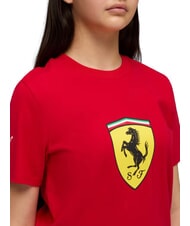 PUMA FERRARI Kurz&auml;rmeliges Baumwoll-T-Shirt Rennrot - Kinder-T-Shirt - 4