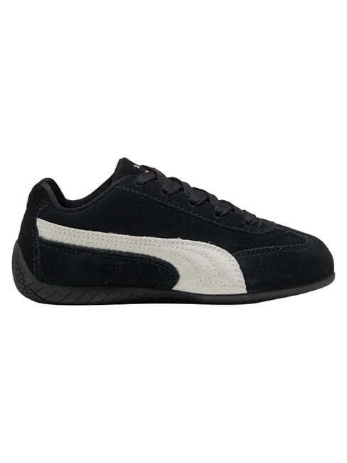 SPEEDCAT OG PS Sneaker aus gemischtem Leder Schwarzwei&szlig; - Kinderschuhe