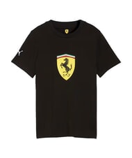 PUMA FERRARI Kurz&auml;rmeliges Baumwoll-T-Shirt Schwarz - Kinder-T-Shirt - 5
