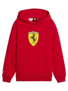FERRARI Kapuzenpullover Rennrot - Sweatshirts Kinder