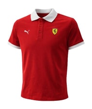 PUMA FERRARI RACE Kurzarm-Poloshirt Rennrot - Kinder-T-Shirt - 2