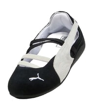 PUMA SPEEDCAT BALLET SD PS Ballerinen Schwarz-Wei&szlig;-Warmwei&szlig; - Kinderschuhe - 4