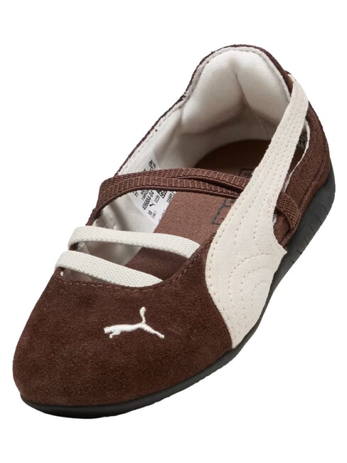 SPEEDCAT BALLET SD PS Ballerinen Kastanienbraun-warmwei&szlig; - Kinderschuhe