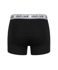 CAVALLI ALL-OVER ELASTIC Set mit 3 Boxershorts Schwarz - Herrenslip - 3