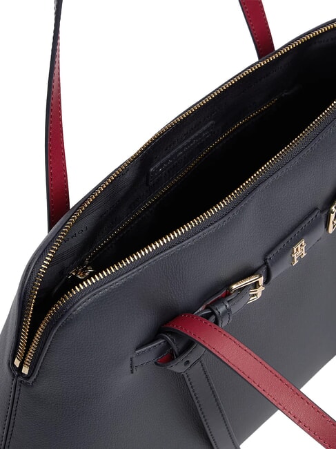 TH BUCKLE Schultertasche Raum blau - Damentaschen