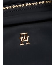 TOMMY HILFIGER TH SOFT NYLON Handtasche mit Schulterriemen Raum blau - Damentaschen - 5