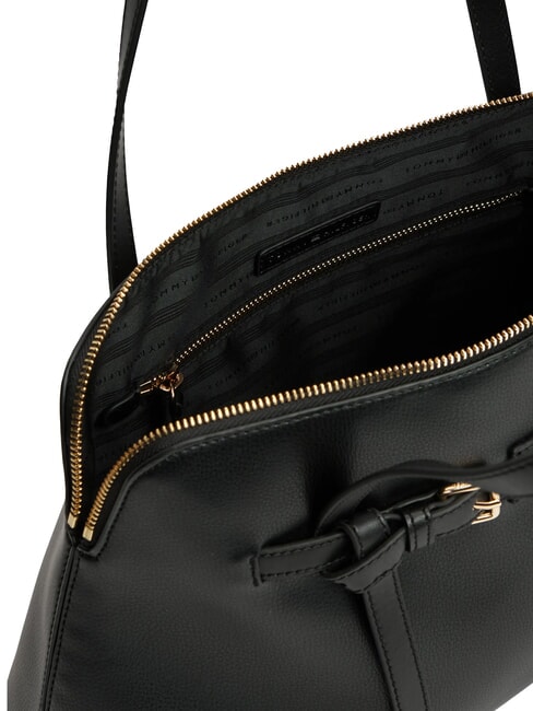 TH BUCKLE Schultertasche Schwarz - Damentaschen
