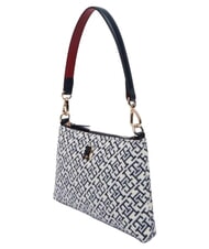 TOMMY HILFIGER TH JACQUARD Umh&auml;ngetasche Raum blau - Damentaschen - 3