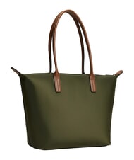 TOMMY HILFIGER POPETTE Einkaufstasche dunkles oliv - Damentaschen - 3