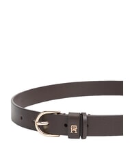 TOMMY HILFIGER ESSENTIAL EFFORTLESS Hergestellt in Italien Lederg&uuml;rtel - G&uuml;rtel