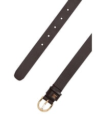 TOMMY HILFIGER ESSENTIAL EFFORTLESS Hergestellt in Italien Lederg&uuml;rtel verkohltes Holz - G&uuml;rtel - 3
