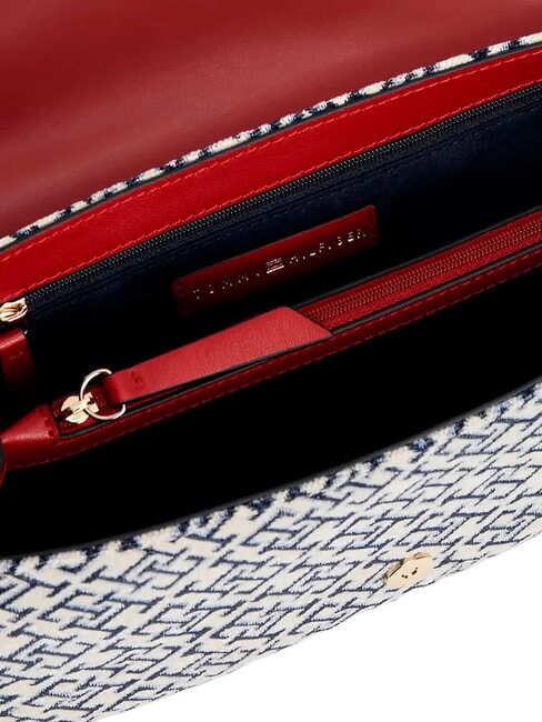 TH JACQUARD Umh&auml;ngetasche Raum blau - Damentaschen