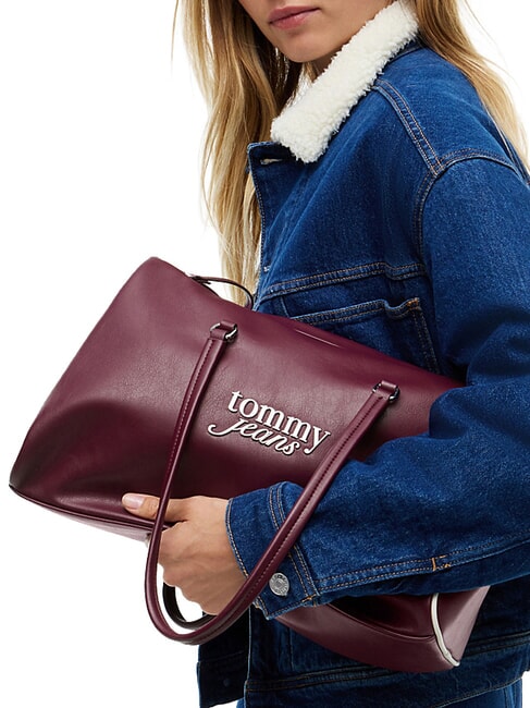 TJW BOLD SCRIPT Schultertasche Rosenholzbraun - Damentaschen