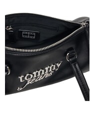 TOMMY HILFIGER TJW BOLD SCRIPT Schultertasche mit zwei Henkeln Schwarz - Damentaschen - 6