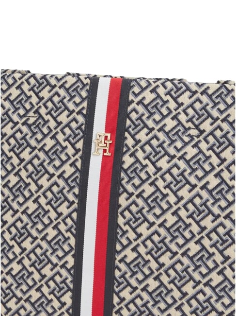 TH JACQUARD Schultertasche Raum blau - Damentaschen