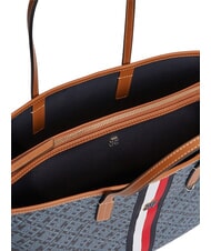 TOMMY HILFIGER TH MONOPLAY Handtasche mit Schulterriemen Raum blau - Damentaschen - 5