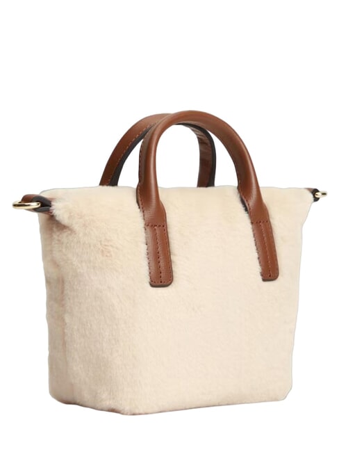 POPETTE Handtasche mit Schulterriemen Beige - Damentaschen