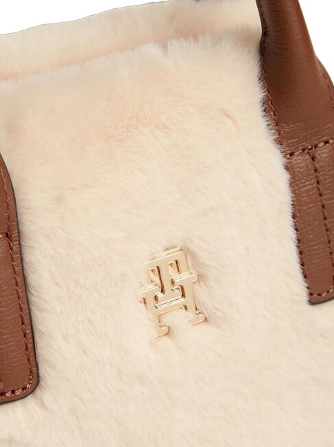POPETTE Handtasche mit Schulterriemen Beige - Damentaschen