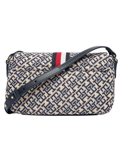 TH JACQUARD Umh&auml;ngetasche Raum blau - Damentaschen