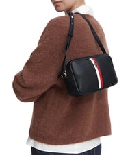 TOMMY HILFIGER TH CORP Mini-Schultertasche f&uuml;r Kameras Raum blau - Damentaschen - 2