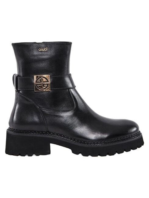 LESLEY Lederstiefeletten SCHWARZ - Damenschuhe