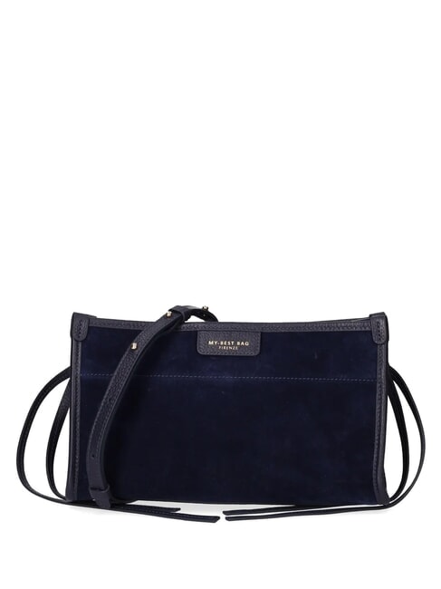 DIVA SCAMOSCIATO Umh&auml;ngetasche marineblau - Damentaschen