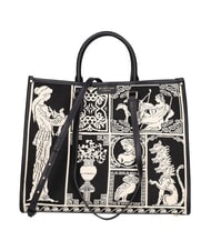 MY BEST BAG ATENA AGORA Dreifach-Tragetasche Schwarz/Wei&szlig; - Damentaschen - 3