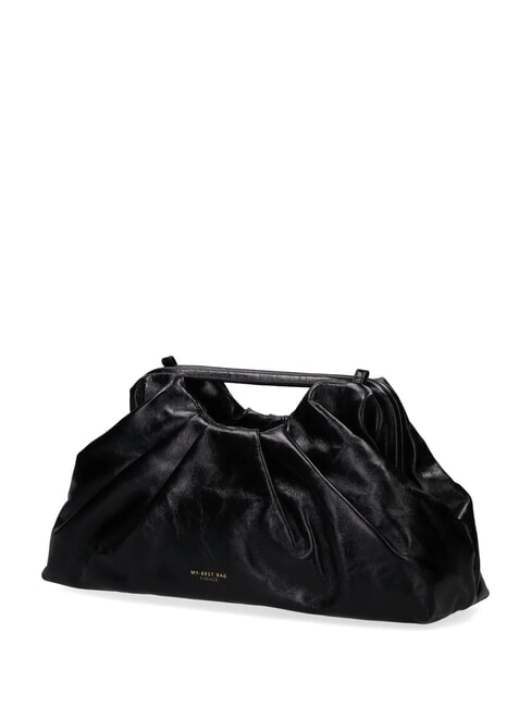 JANINE ATLAS L Handtasche mit Schulterriemen Schwarz - Damentaschen
