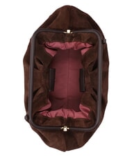 MY BEST BAG JANINE SUEDE L Handtasche mit Schulterriemen dunkelbraun - Damentaschen - 4