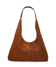 MY BEST BAG ELLISSE CROCO SUEDE Schultertasche, Leder cognac - Damentaschen - 4