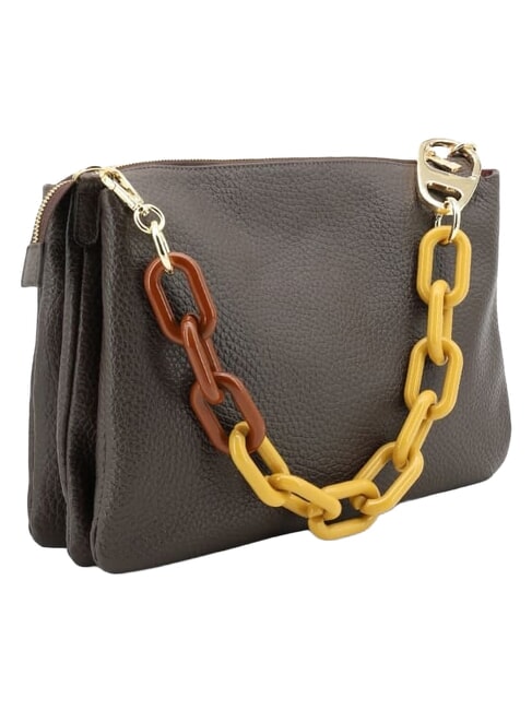REFLEX MACRO DOLLARO Schultertasche mit Schultergurt dunkelbraun - Damentaschen