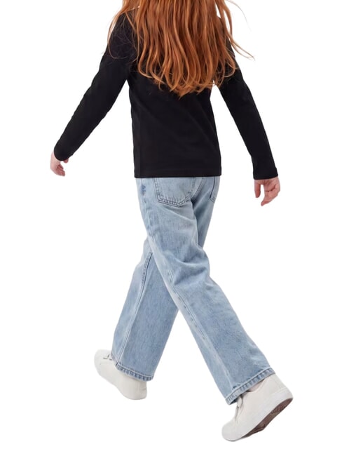 KIDS Lang&auml;rmeliges T-Shirt jetbla - Kinder-T-Shirt