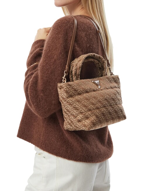 KIDS Handtasche mit Schulterriemen 4g aop beige wei&szlig; - Taschen und Accessoires f&uuml;r Kids