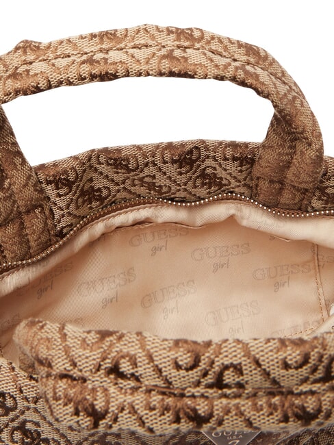 KIDS Handtasche mit Schulterriemen 4g aop beige wei&szlig; - Taschen und Accessoires f&uuml;r Kids