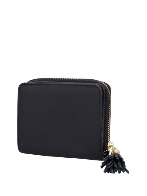 ESSENTIAL Kleine Geldb&ouml;rse Schwarz - Brieftaschen Damen