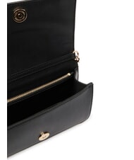 LOVE MOSCHINO QUILTED Clutch / Geldb&ouml;rse mit Schulterriemen Schwarz - Brieftaschen Damen - 5