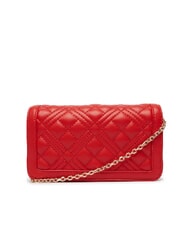 LOVE MOSCHINO QUILTED Clutch / Geldb&ouml;rse mit Schulterriemen ROT - Brieftaschen Damen - 4