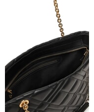 LOVE MOSCHINO QUILTED Umh&auml;ngetasche Schwarz - Damentaschen - 4